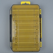 Коробка для воблеров Kosadaka 20*13.5*5см двухсторонняя, желтая