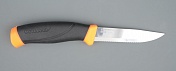 Нож Mora Morakniv Companion FS (нержавеющая сталь,лезвие с зазубринами 100мм) 11829