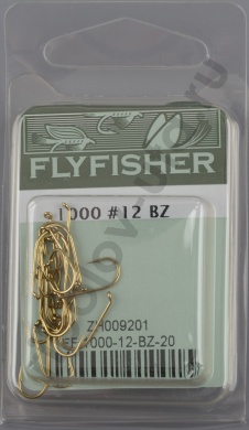 Крючки Flyfisher 1000 BL#12 BZ