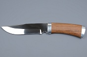Нож Лесник кованая нерж.сталь, 95х18, орех (ручная работа)