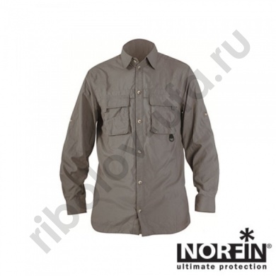 Рубашка Norfin Cool Long Sleeves Gray 04 р. XL