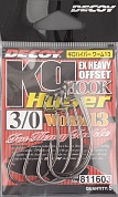 Офсетные крючки Decoy Kg Hook Hyper Worm 13  №3/0 (5шт/уп)