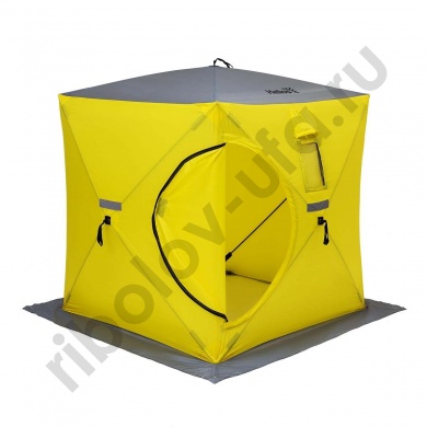 Палатка зимняя Куб Helios 1.8x1.8 (yellow/gray)