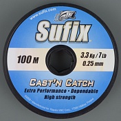 Леска Sufix Cast'n Catch x10 Clear 100 м 0,28 мм
