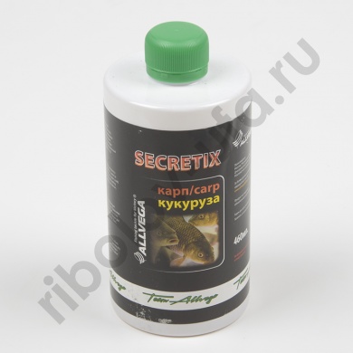Ароматизатор жидкий Allvega Secretix Sweetcorn 460мл (Карп кукуруза)