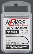 Крючки Hends 750 Pike Streamer Black Nickel #10 (20шт/уп) HND 750-20-10