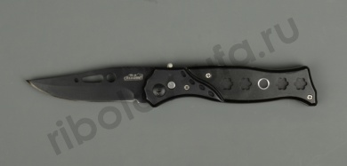 Нож туристический Следопыт с фонариком, дл.клинка 88мм (в чехле) PF-PK-06