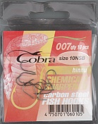 Одинарные крючки Cobra HINNU сер.007 разм.010