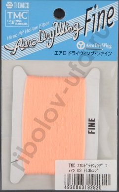 Пряжа полипропиленовая Tiemco Aero Dry Wing Fine Fl. Orange