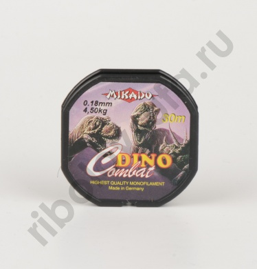 Леска Mikado Dino Combat 0,12 (30м)