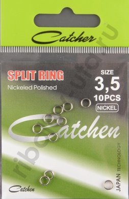 Заводное кольцо Catcher Split Ring nickel size 3.5