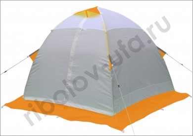 Палатка зимняя Лотос 2 (оранжевый) 240x230x150м  4,3кг дюрал