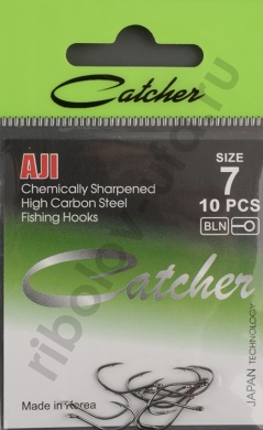 Одинарные крючки Catcher Ajl № 7