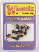Мормышка Wormix точеная вольфрамовая Муравей d=3 с золотой коронкой арт. 3141