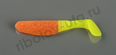 Силиконовая приманка Manns Flipper-70 морков с крас бл и лимон хв (20 шт/уп) 70-85