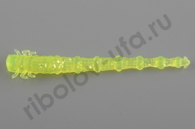 Силиконовая приманка Ojas Assa 63мм цв.Chartreuse Tr