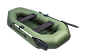 Лодка Аква-Оптима 240 + Слань фанерная Аква-Оптима (2-х частная, 63 см*81 см) 