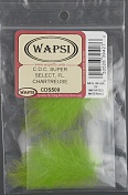 Перья отборные Wapsi CDC Super Select Fl.Chartreuse  WP CDS509