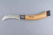 Нож Opinel 8 нержавеющая сталь, бук, грибник