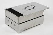 Коптильня-гриль/портативный комплекс/нерж. сталь 0,8/1,0 мм, в сумке