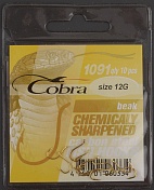 Одинарные крючки Cobra BEAK сер.1091G разм.012