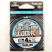 Леска флюорокарбон Sunline Small Game Leader FCII 30m Clear, 0.165мм 2.0kg/4lb