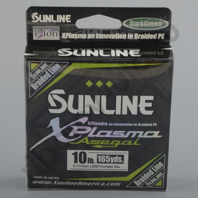 Шнур плетёный Sunline X-Plasma 150m Dark Green #1.0 10lb