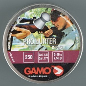 Пуля пневмат. Gamo Pro-Hunter кал.4,5мм 0,49гр (уп./250шт)