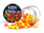 Бойлы GBS Baits Pop-up плавающие 8мм 55гр (банка) Tuti-Frutti Тути-Фрутти