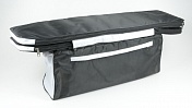 Комплект мягких накладок на сиденье с сумкой 90х25 Оксфорд 420 черно-белые (Мастер Лодок)