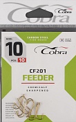 Одинарные крючки Cobra Feeder Classic сер.CF201 разм.010