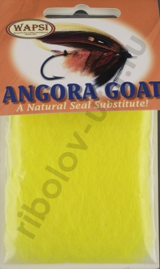 Даббинг Wapsi из подшерстка ангорской козы Angora Goat Fl.Yellow WP AG502