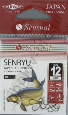 Крючки Mikado - Sensual - Senryu № 12 BN (с ушком)