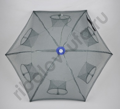Раколовка-зонт Caiman 6 входов 100х100см