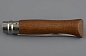 Нож Opinel 9 нержавеющая сталь, ореховая рукоять в картон.коробке