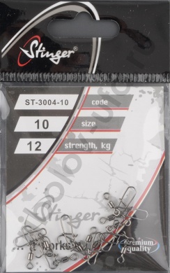 Застежка с вертлюжком Stinger ST-3004-10