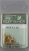 Крючки Flyfisher 4820 #8 BZ