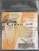 Одинарные крючки Cobra ROUND сер.100 разм.008