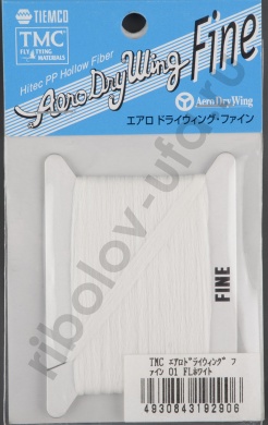 Пряжа полипропиленовая Tiemco Aero Dry Wing Fine Fl. White