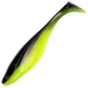 Силиконовая приманка Narval Commander Shad 16cm #045-Black Lime (3шт/уп)
