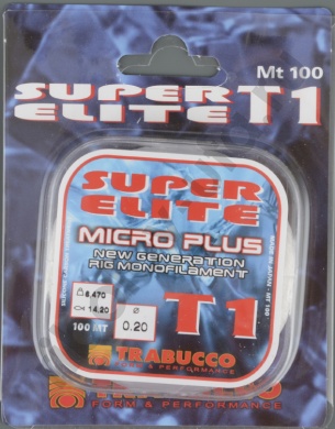 Леска Trabucco Super Elite Micro Plus 100 м, 0,20мм,  6,470 кг
