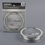 Шнур плетёный Varivas Avani Sea Bass Max Power PE х8 150м Stealth gray #1.5