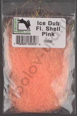 Даббинг Hareline Ice Dub Flo Shell Pink HRL  ICE340
