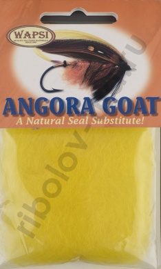 Даббинг Wapsi из подшерстка ангорской козы Angora Goat Yellow WP AG006