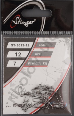 Застежка с вертлюжком Stinger ST-3013-12