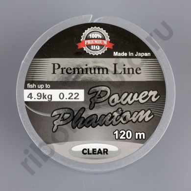 Леска Power Phantom Clear 120m 0.16mm