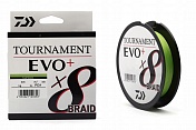 Шнур плетёный Daiwa Tournament 8 Braid EVO+ 135m chartreuse 0,16 мм 