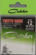 Одинарные крючки Catcher Tokyo Sode № 12