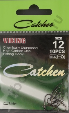 Одинарные крючки Catcher Viking № 12