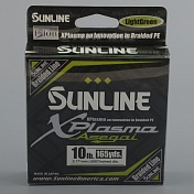 Шнур плетёный Sunline X-Plasma 150m Light Green #1.0 10lb